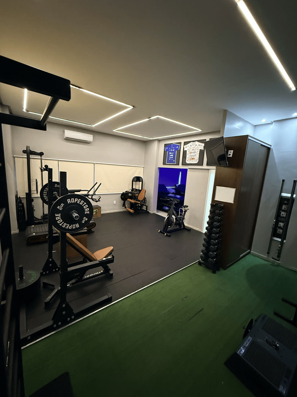 Área de treino e reabilitação, Clínica Fisio+